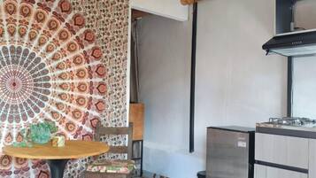 Comfort Chalet, 1 Double Bed, Garden View | Premium bedding, down duvets, Select Comfort beds