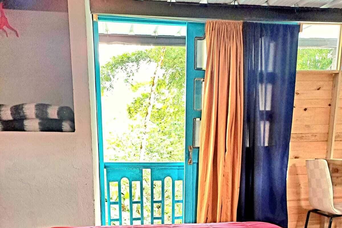 Comfort-Vierbettzimmer, 2 Doppelbetten, Gartenblick