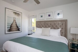 Luxury Condo, Ensuite, Pool View | 3 bedrooms, bed sheets - Bahari & Kutulia (Providenciales)