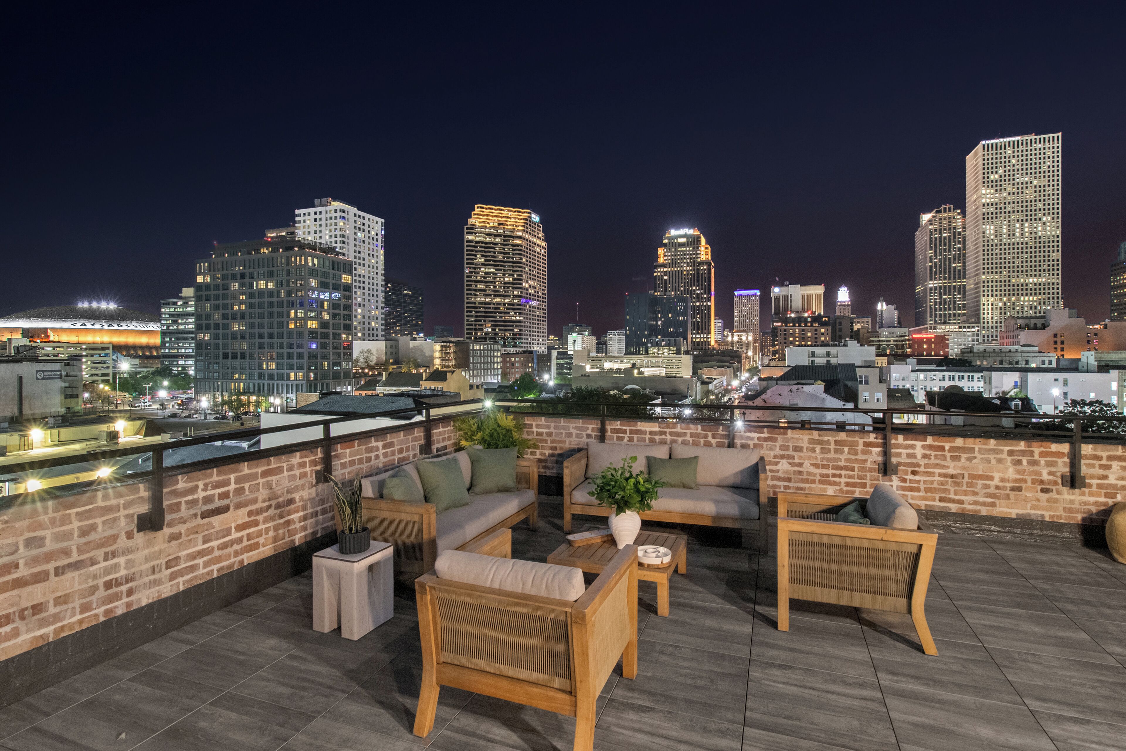 Rooftop terrace
