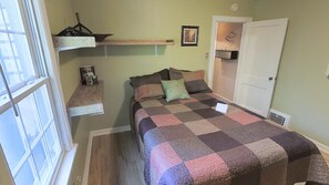2 bedrooms, iron/ironing board, travel crib, WiFi