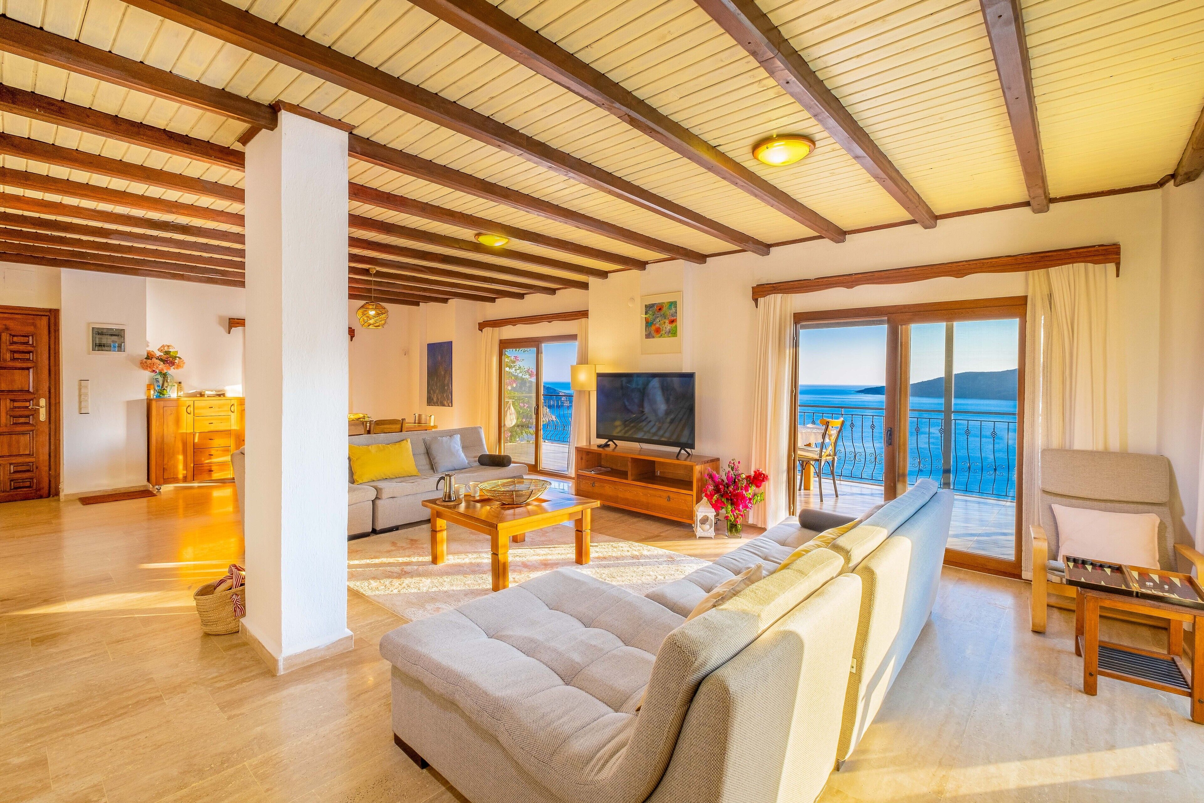 Smart-TV, peis, DVD-spiller og bordtennis