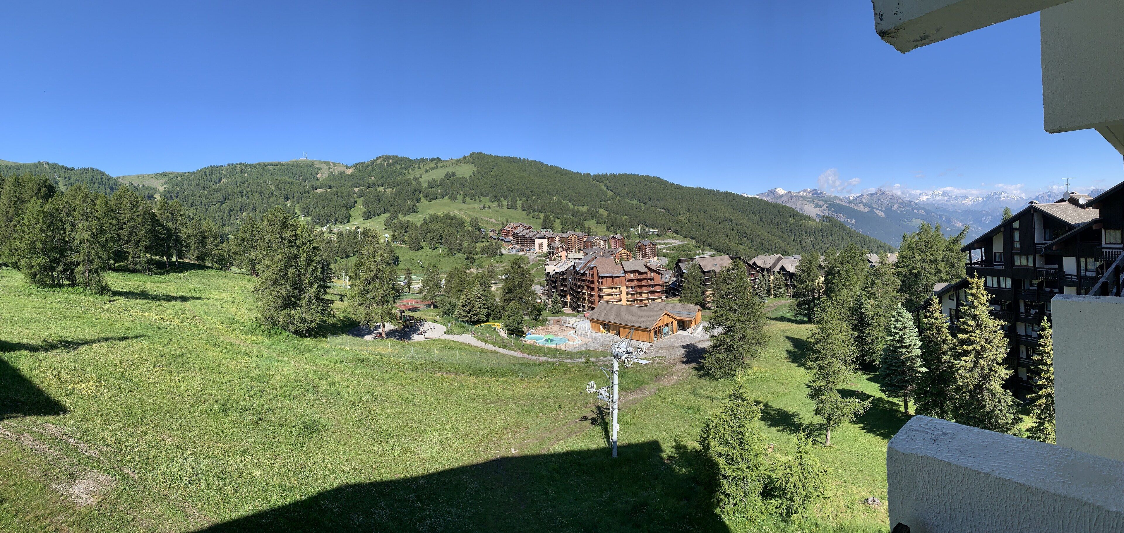 Uitzicht vanuit accommodatie