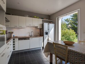 Microwave, oven, dishwasher, highchair