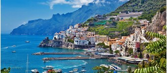 between Amalfi, Pompei, Paestum, Positano