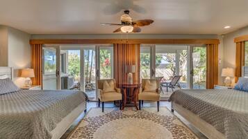 6 slaapkamers, een strijkplank/strijkijzer, gratis wifi, beddengoed