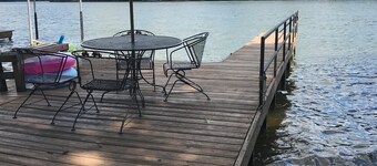 Stan's Lake Hamilton II, MainChannel, Kayaks, Fire Pit, Swim/Boat Dock, Pontoon