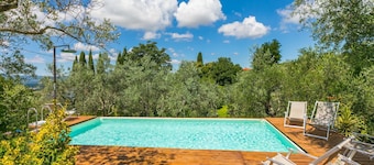 Wonderful private villa for 6 people with WIFI, private pool, TV and panoramic view