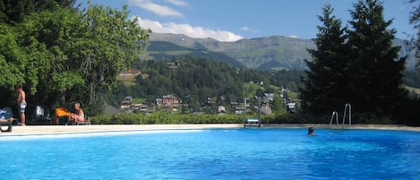 Indoor pool, a heated pool