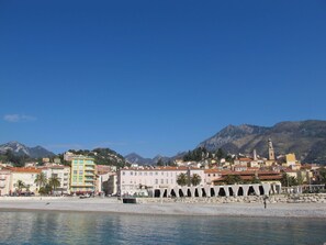 Beach - Nice apartment for 4 people with pool, WIFI, TV and terrace (Menton)