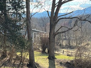 Property grounds - Charming 1800s Farmhouse on 47 Acres — Riverfront w/Views, Hot Tub, Pet-Friendly (Rileyville)