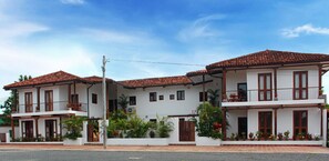 Façade de l’hébergement