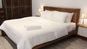 1 bilik tidur, peralatan tempat tidur premium, kalis bunyi 