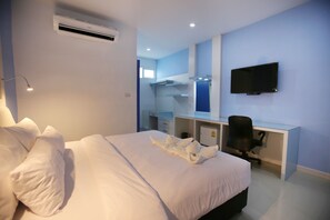 Minibar, camas plegables/adicionales y wifi gratis 