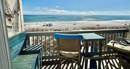 Direct Gulf-Front. 200+ ★ Reviews “Seas the Day” 2BR/2BA – Villas on the Gulf