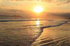 Na praia 