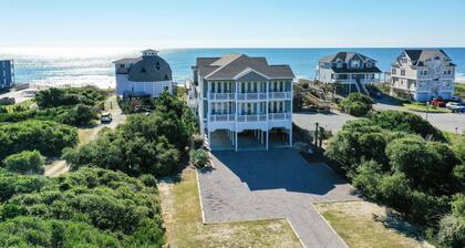 16 BR / 18 Bad, 60 Personen OCEANFRONT mit Pool / Aufzug! 2068 New River Inlet Rd