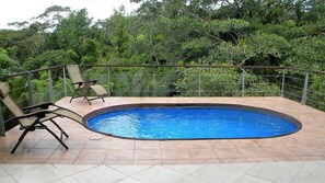 Outdoor pool - Casa De Fox  Great Home in the Rainforest w private pool & WiFi (Manuel Antonio Puntarenas)