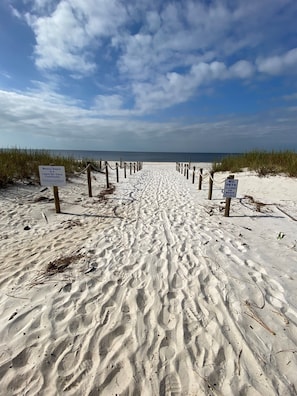 Beach nearby