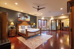 7 bedrooms, desk, iron/ironing board, free WiFi - Blue Lagoon - 7 bdr estate with large heated lagoon pool/spa - Mauna Lani resort (Waimea)