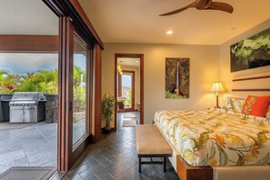 7 bedrooms, desk, iron/ironing board, free WiFi - Blue Lagoon - 7 bdr estate with large heated lagoon pool/spa - Mauna Lani resort (Waimea)