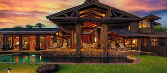 Sunset Makai Hale By Parrish Kauai - luxury oceanfront home w/ pool
