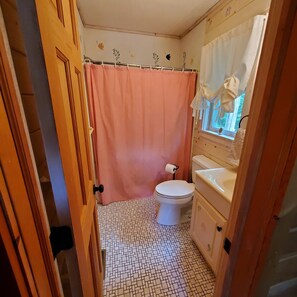 SĂšche-cheveux, serviettes fournies, papier toilette