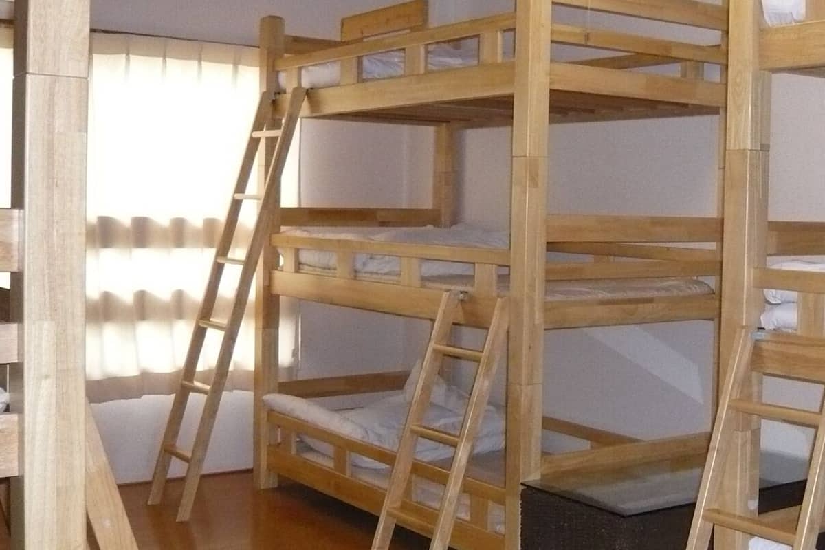 Habitación básica, varias camas, para no fumadores, baño compartido (Triple Bunk Beds) | Wifi gratis y ropa de cama