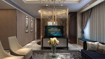 Presidential Suite | Living area | LED TV