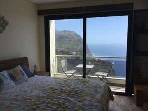 Vista a la playa o el mar