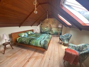 Comfort Cabin, 1 Katil Raja (King), Patio, Mountain View | Bilik Mandi | Pancuran mandi, kelengkapan dandanan diri percuma, pengering rambut 