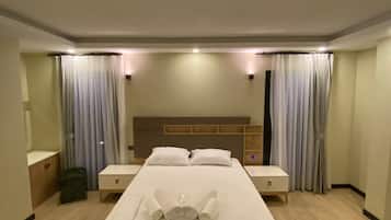 1 habitación, wifi gratis y ropa de cama