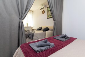 1 bedroom, iron/ironing board, free WiFi, bed sheets