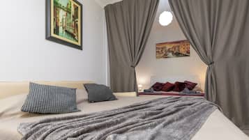 1 bedroom, iron/ironing board, free WiFi, bed sheets