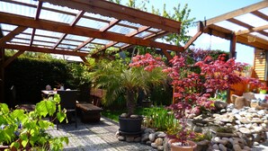 BBQ/picnic Area - Ferienhaus An der Seewiese (Ostercappeln)