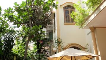 Overnatningsstedets område