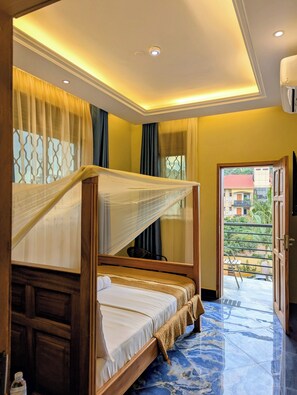 Habitación doble | Sábanas de algodón egipcio y ropa de cama de alta calidad