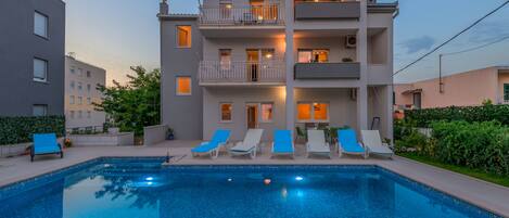 Fassade der Unterkunft