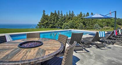 Hot Tub & Sauna! 7-Acre Coastal Michigan Home