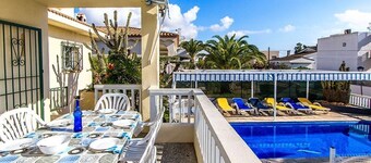 WIFI GRATIS!! CASA A 200 M DE LA PLAYA CON AIRE ACON + PISCINA PRIVADA Y VALLADA