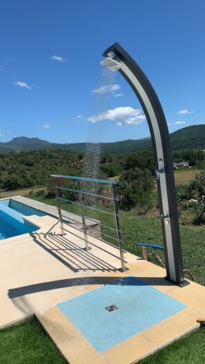 Alberca al aire libre 