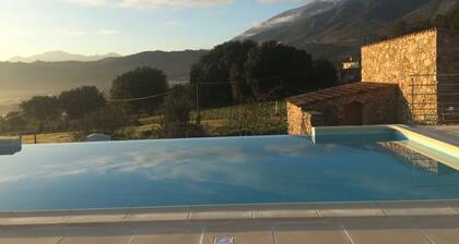 70m2 apartment on the first floor of a villa