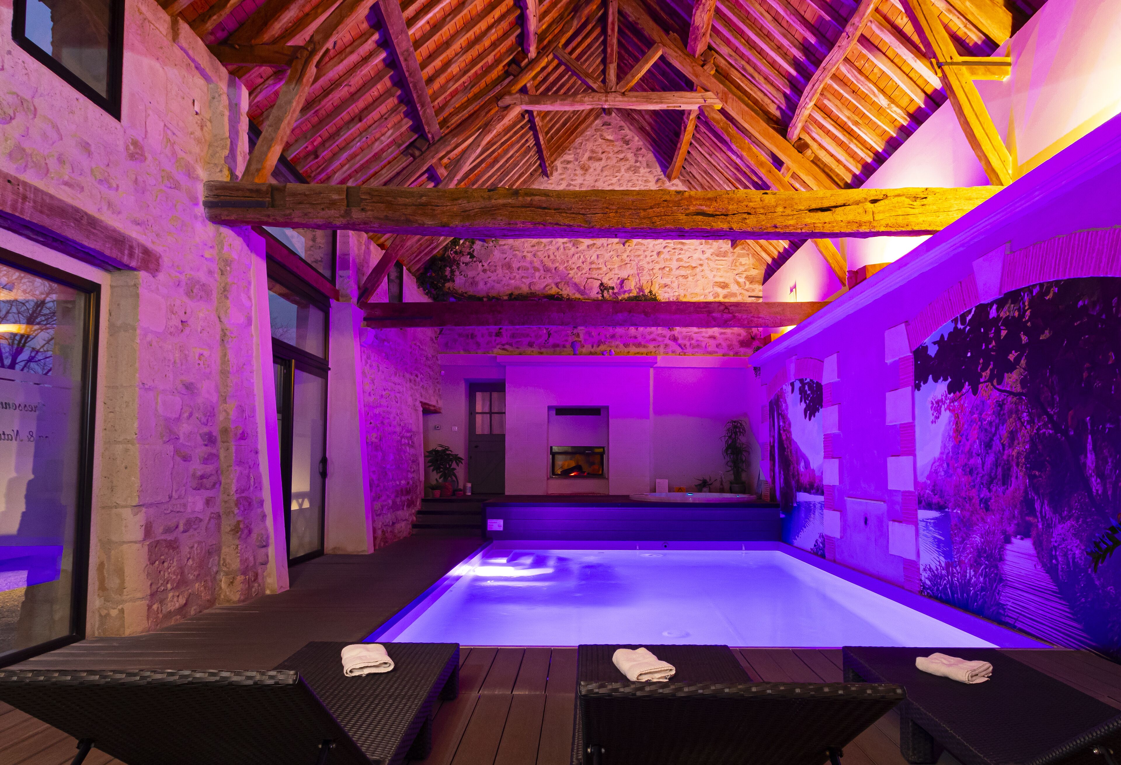 Piscine couverte, piscine chauffée