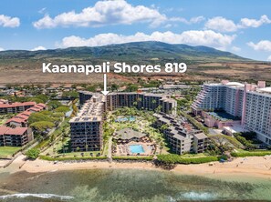 Exterior - Spacious 1BD with Ocean Views & Central AC - Kaanapali Shores 819 (Lahaina)