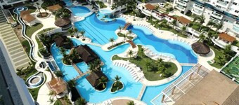 Barra RJ Bora Bora Resort - Komplett infrastruktur foran olympiske parken