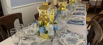 Newly renovated historic farmhouse with all modern amenities, meals available.
