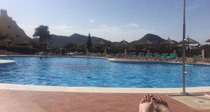 Los Olivos -huoneisto La Manga Clubilla - 3 sänkyä, 3 kylpyhuonetta katolla varustetulla solariumilla