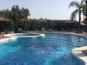 Indoor pool, a heated pool