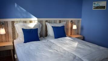 2 Schlafzimmer, Verdunkelungsvorhänge, Bügeleisen/Bügelbrett