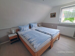 2 quartos, Wi-Fi de cortesia, roupa de cama